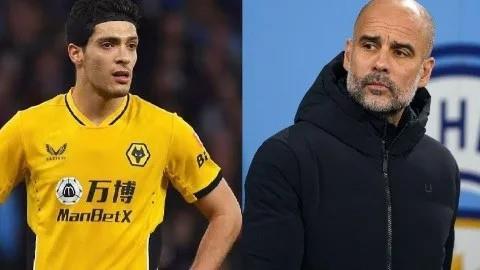 Pep Guardiola habló maravillas de Raúl Jiménez