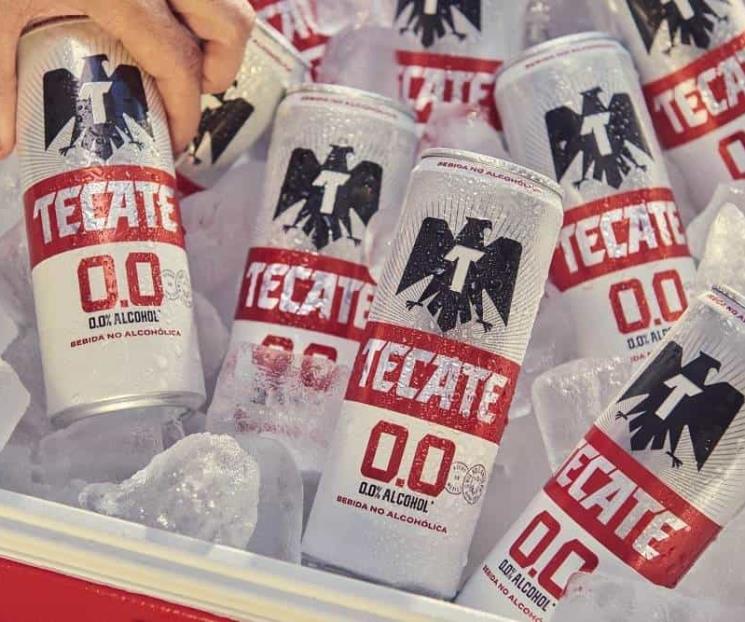 Lanza Tecate su variedad sin alcohol