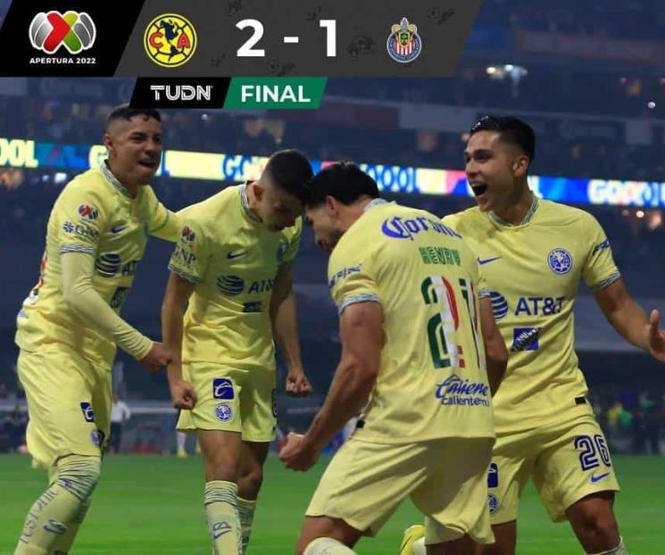 Humilla América a Chivas