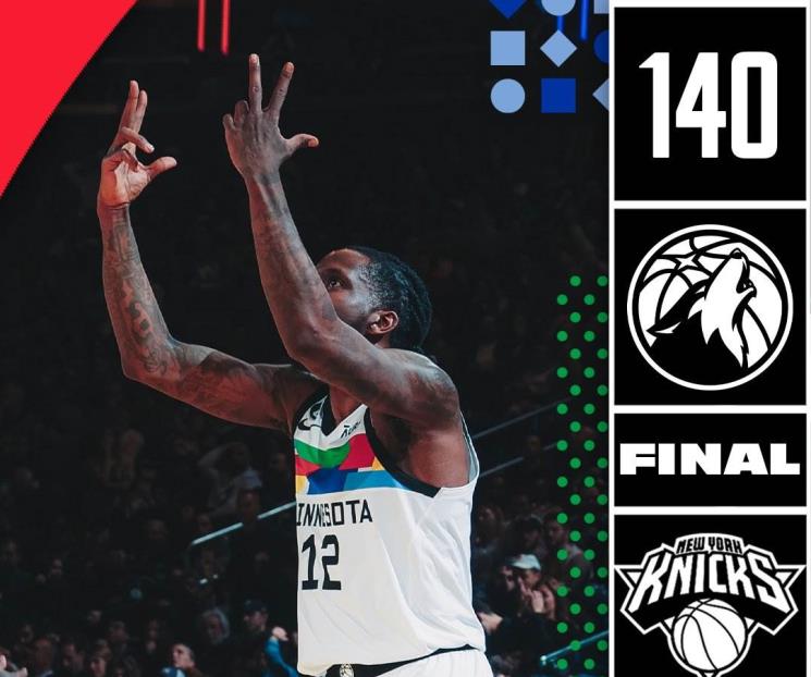 Minnesota vence a los Knicks