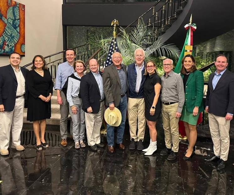 Visita de legisladores de EUA a México fue exitosa Visita de legisladores de EUA a México fue exitosa