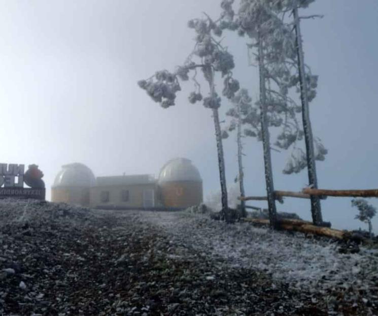Reportan caída de aguanieve en Iturbide y Galeana Reportan caída de aguanieve en Iturbide y Galeana