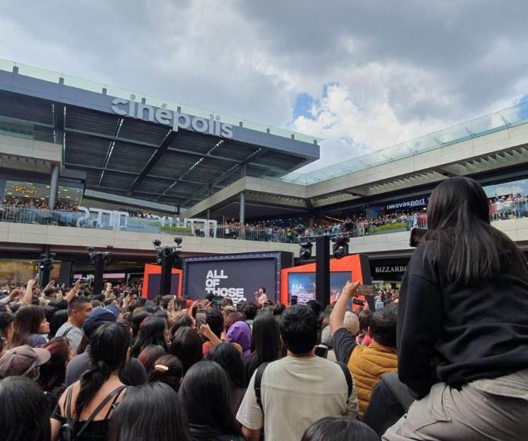 Desata Louis Tomlinson furor en plaza comercial