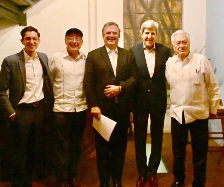 Visita de Kerry, signo de respeto político de Biden: Ebrard Visita de Kerry, signo de respeto político de Biden: Ebrard