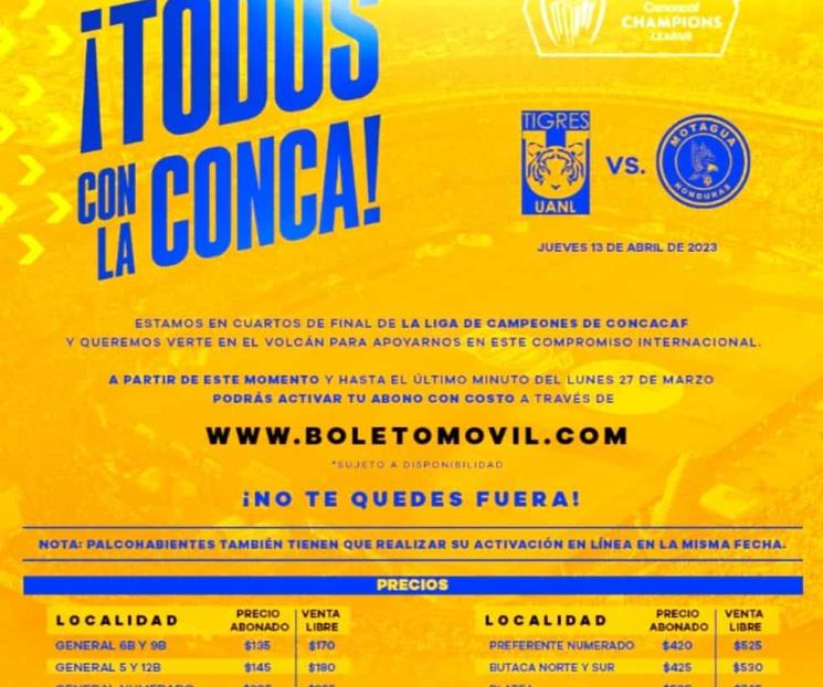 Inicia activación en Tigres para abonados