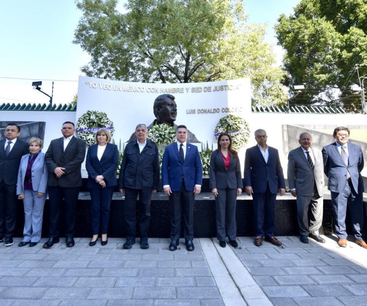 Priistas recuerdan a Luis Donaldo Colosio