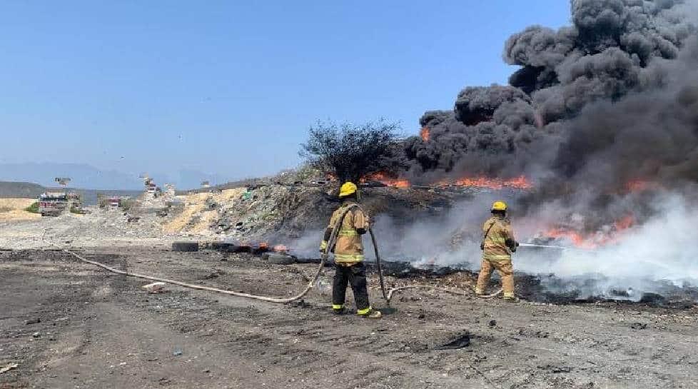 Se incendia basurero clandestino