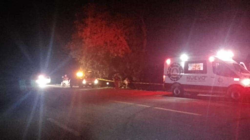 Hallan motociclista sin vida en General Terán