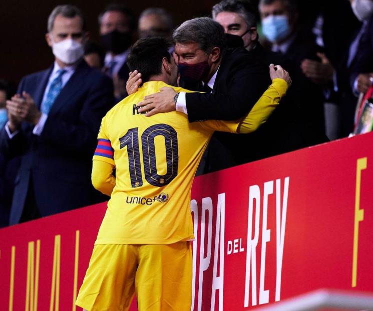 En el Barcelona dicen que Messi puede volver cuando quiera