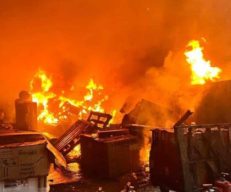 Se incendia bodega en la Colonia Bellavista Se incendia bodega en la Colonia Bellavista