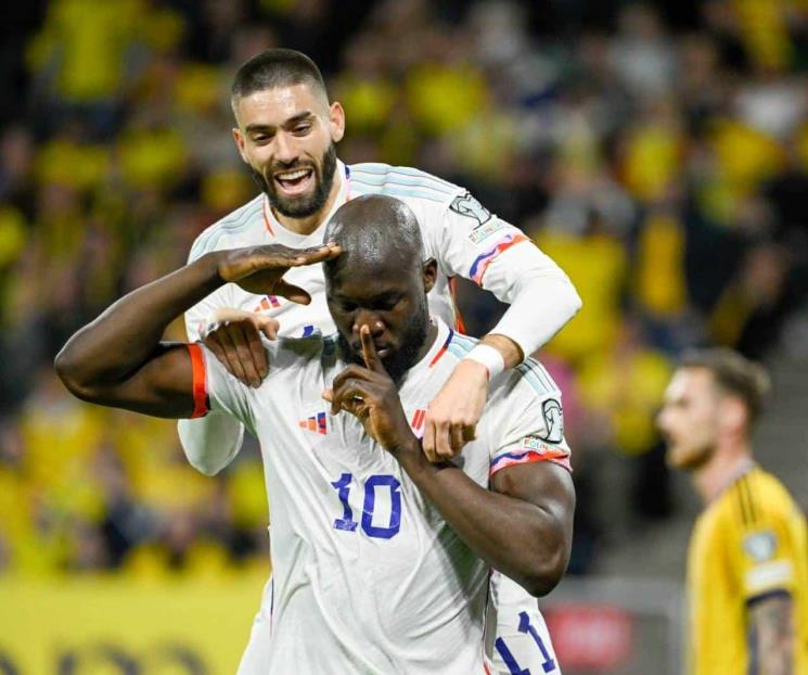 Bélgica golea a Suecia en el clasificatorio de la Euro