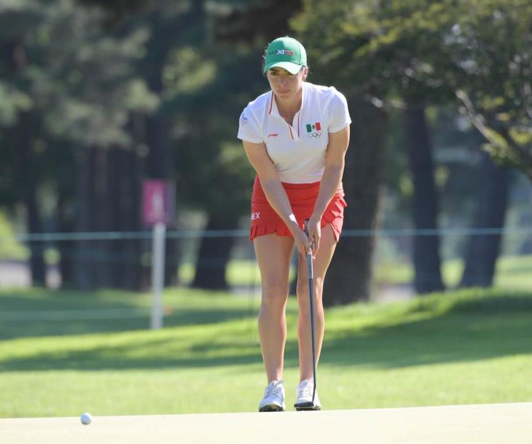 Desciende Gaby López en torneo de la LPGA