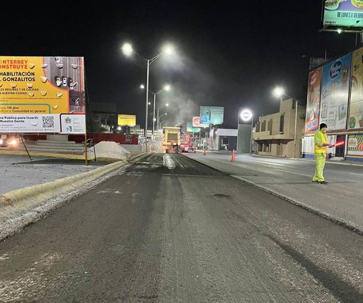 Invierte Monterrey 560 mdp en rehabilitación de calles