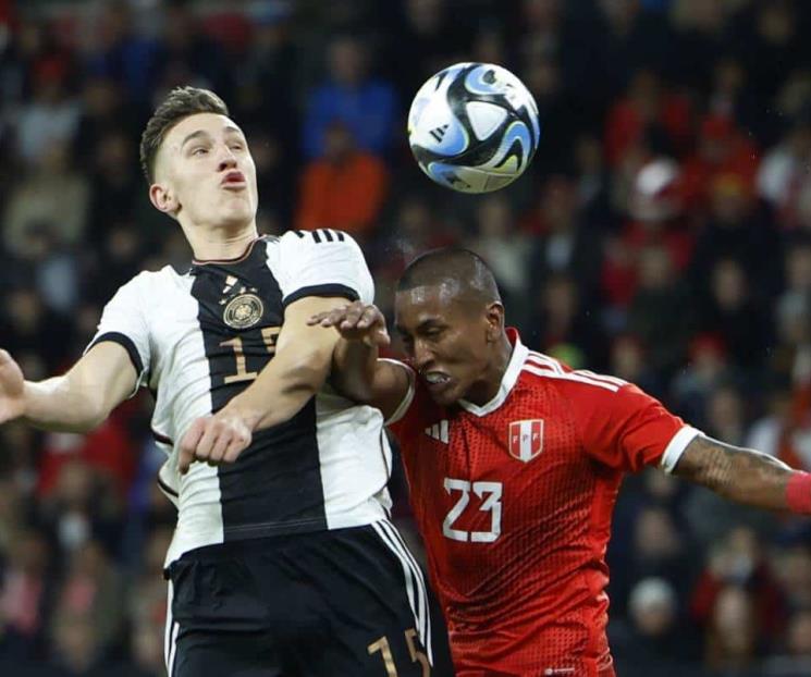 Alemania vence a Perú en amistoso internacional