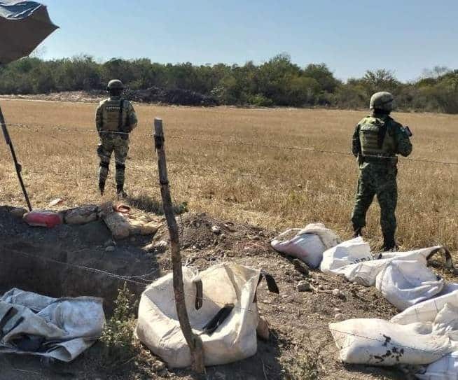 Elementos de la Secretaria de la Defensa Nacional, ubicaron una toma clandestina en el municipio de Cadereyta