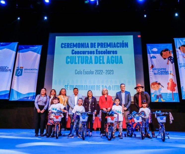 Premian a alumnos que promueven la Cultura del Agua