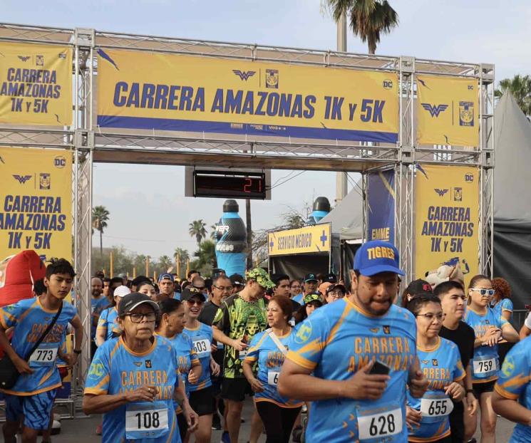 Realizan en Tigres la Carrera Amazonas