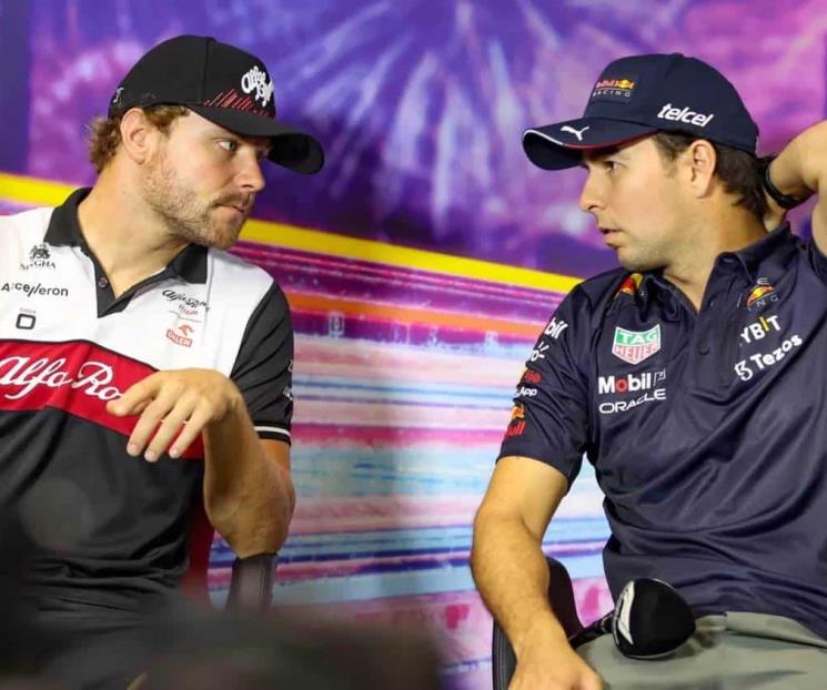 Se solidariza Bottas con la situación de Checo en Red Bull