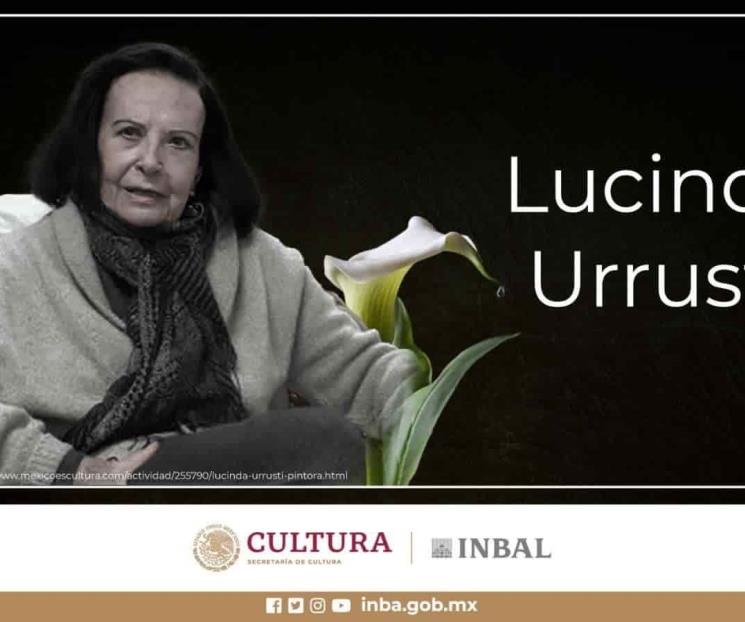 Murió la pintora Lucinda Urrusti a los 94 años Murió la pintora Lucinda Urrusti a los 94 años