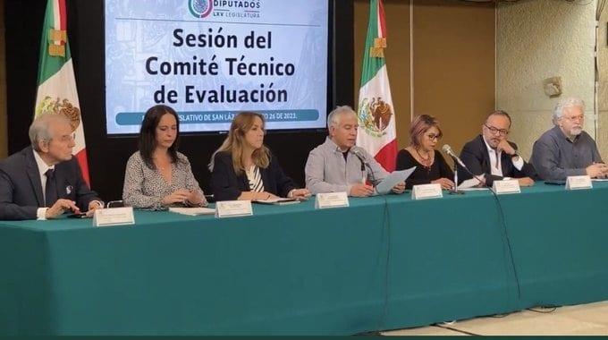 En sobre cerrado, entregan propuesta de quintetas para INE