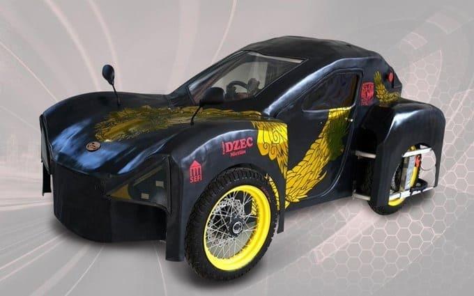 El Mictlán, auto eléctrico creado por alumnos de la UNAM El Mictlán, auto eléctrico creado por alumnos de la UNAM