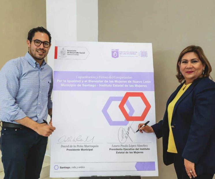 Firma Santiago compromiso por la igualdad de la mujer Firma Santiago compromiso por la igualdad de la mujer