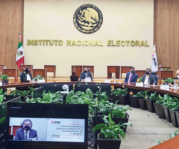 Congela INE implementación del Plan B Congela INE implementación del Plan B