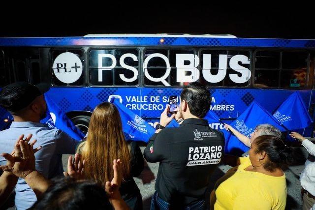 Entra en operaciones en Pesquería el PSQ-BUS Entra en operaciones en Pesquería el PSQ-BUS