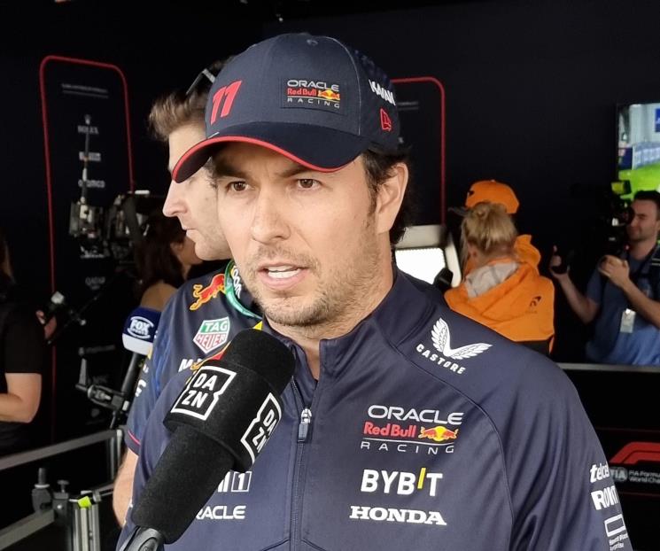 Niega Checo problemas con Verstappen Niega Checo problemas con Verstappen