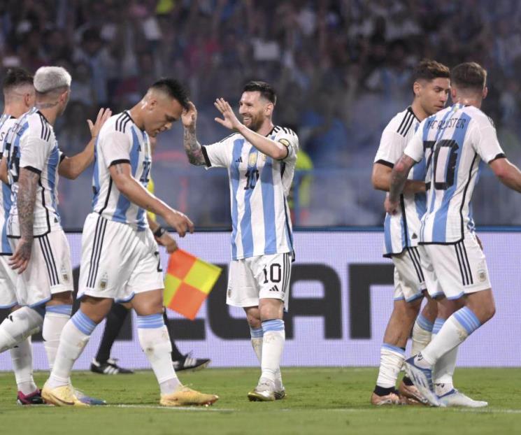 Aplasta Argentina a Curazao