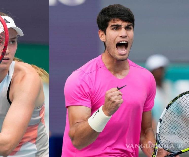 Alcaraz y Rybakina, a adueñarse de Miami