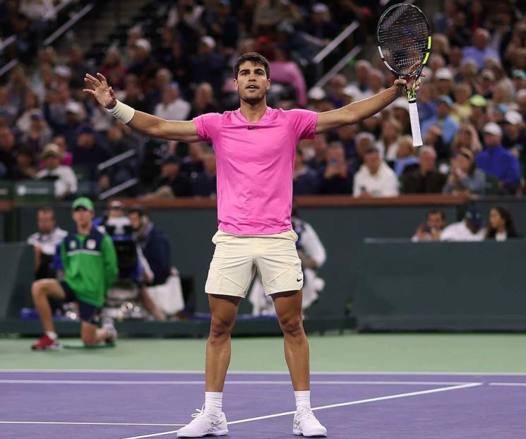 Avanza Alcaraz a semifinales en Abierto de Miami Avanza Alcaraz a semifinales en Abierto de Miami