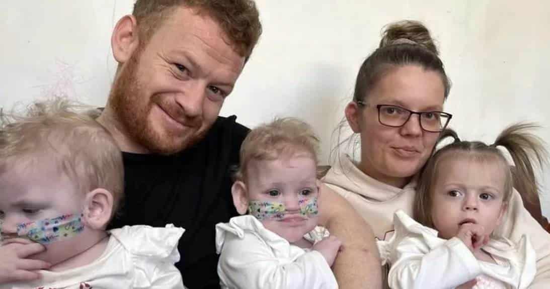 Trillizas rompen récord Guinness como bebés más prematuras