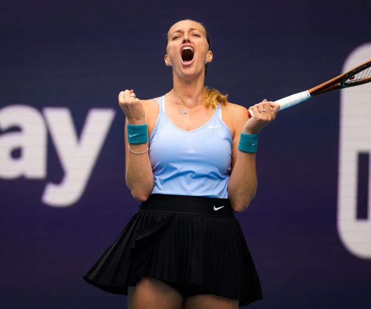Kvitova gana la femenil