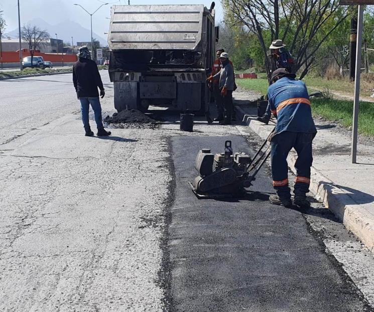 Implementa Escobedo programa de bacheo