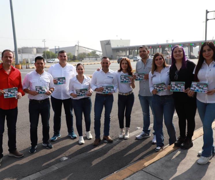 Salen diputados a entregar recomendaciones por Semana Santa