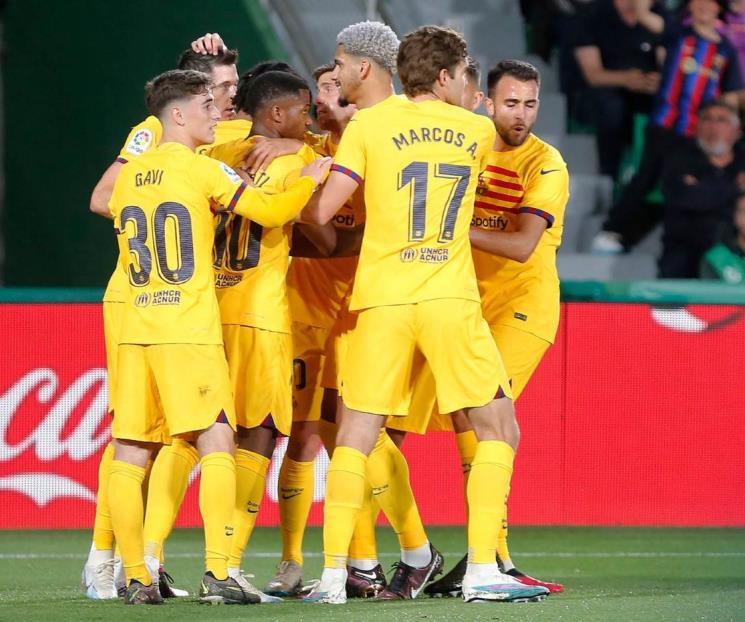 Gana Barcelona y le sacan 15 de ventaja al Madrid Gana Barcelona y le sacan 15 de ventaja al Madrid