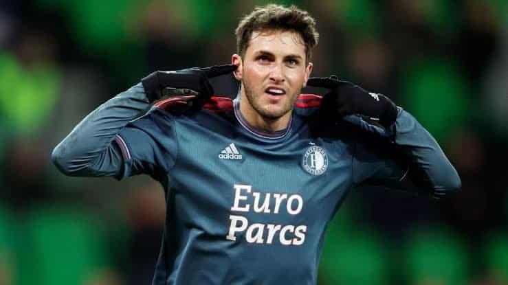 Sigue Santi Giménez marcando goles con el Feyennord