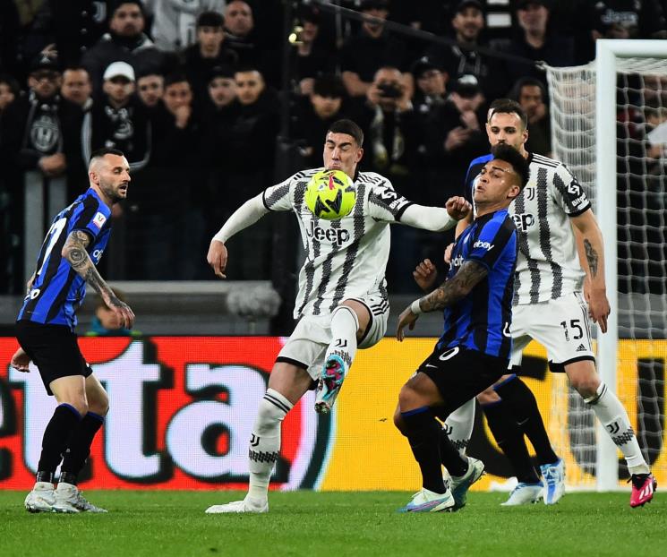 Empatan Inter y Juve en Copa de Italia