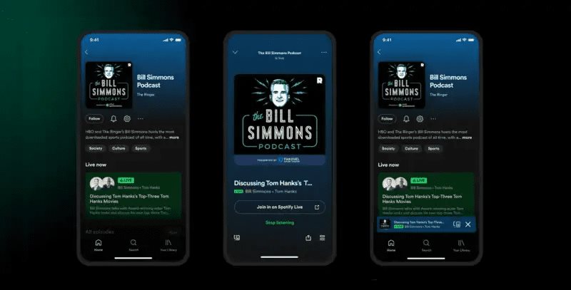 Spotify cierra su app de audio en directo, Spotify Live Spotify cierra su app de audio en directo, Spotify Live