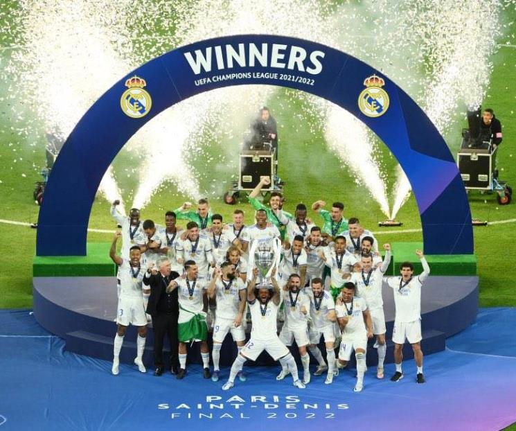 Se ingresó Real Madrid hasta 133.7 mde por ganar la UCL 