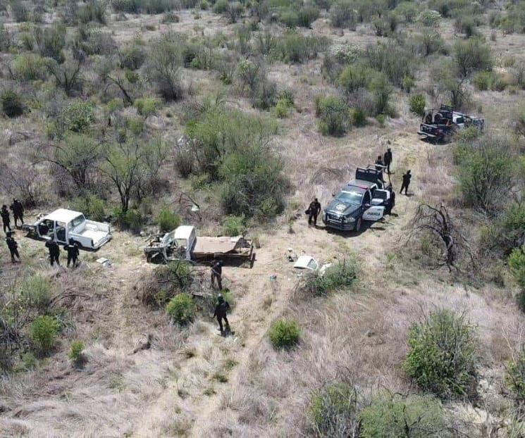 Detienen Fuerza Civil a dos y asegura 10 vehículos robados Detienen Fuerza Civil a dos y asegura 10 vehículos robados