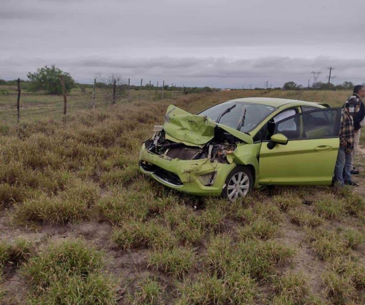 Deja choque en Carretera a  Reynosa tres heridos