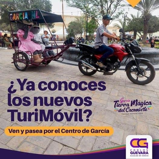 Invita García a usar el TuriMóvil Invita García a usar el TuriMóvil