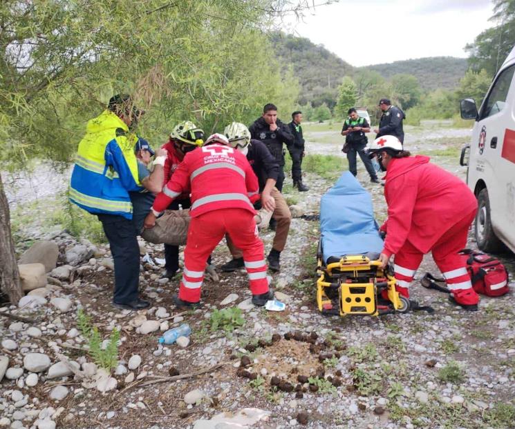 Rescatan a herido con arma blanca en Montemorelos