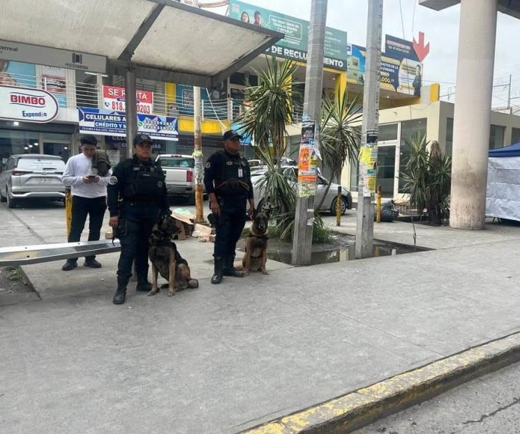 Redobla Escobedo vigilancia en lugares públicos Redobla Escobedo vigilancia en lugares públicos