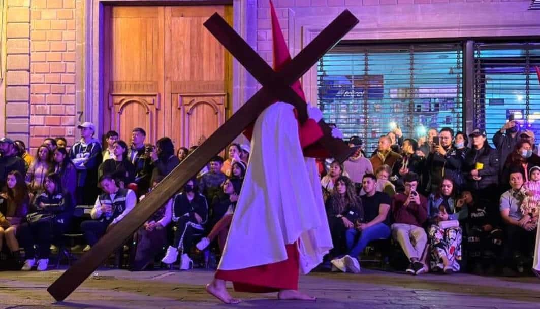 El dolor de María inunda Centro Histórico de SLP