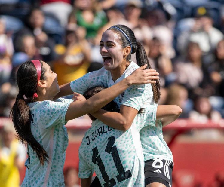 Golea el Tri Femenil en amistoso