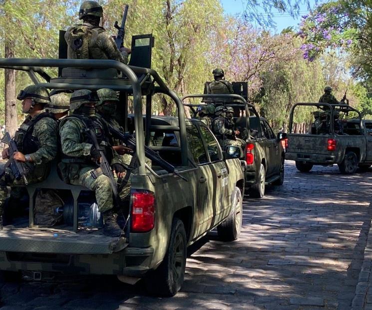 Logra Ejército detención de 12 personas y decomiso de drogas