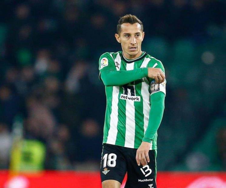 Pierde el Betis de Andrés Guardado Pierde el Betis de Andrés Guardado